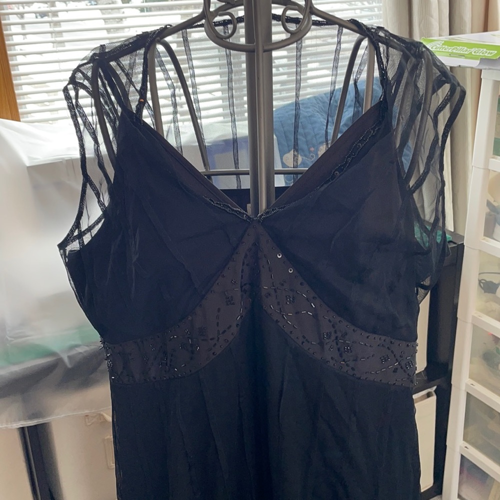 Stunning Worthington woman Black evening dress